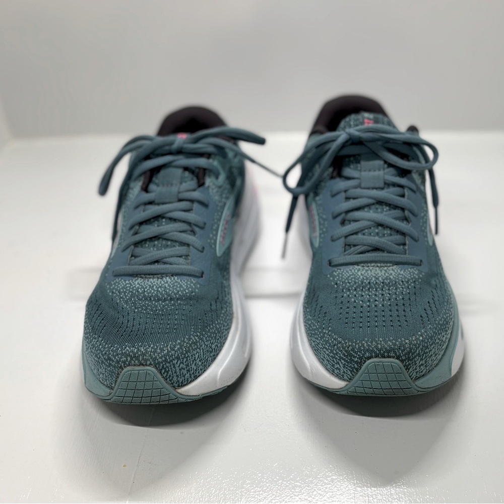 Brooks Ghost Max 2 Women's Athletic Shoes - Teal and Pink size 9.5 - Picture 3 of 10